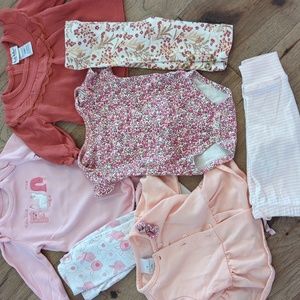 3-6 Month Girls Gymboree Nicole Miller Baby Gap Laura Ashley Haul